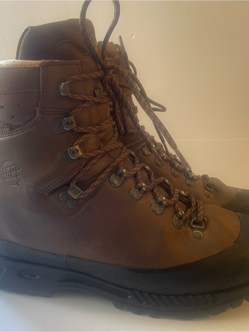 Hanwag Tatra II GTX Leather Hiking Boots Brown Vibram Gore-Tex Waterproof